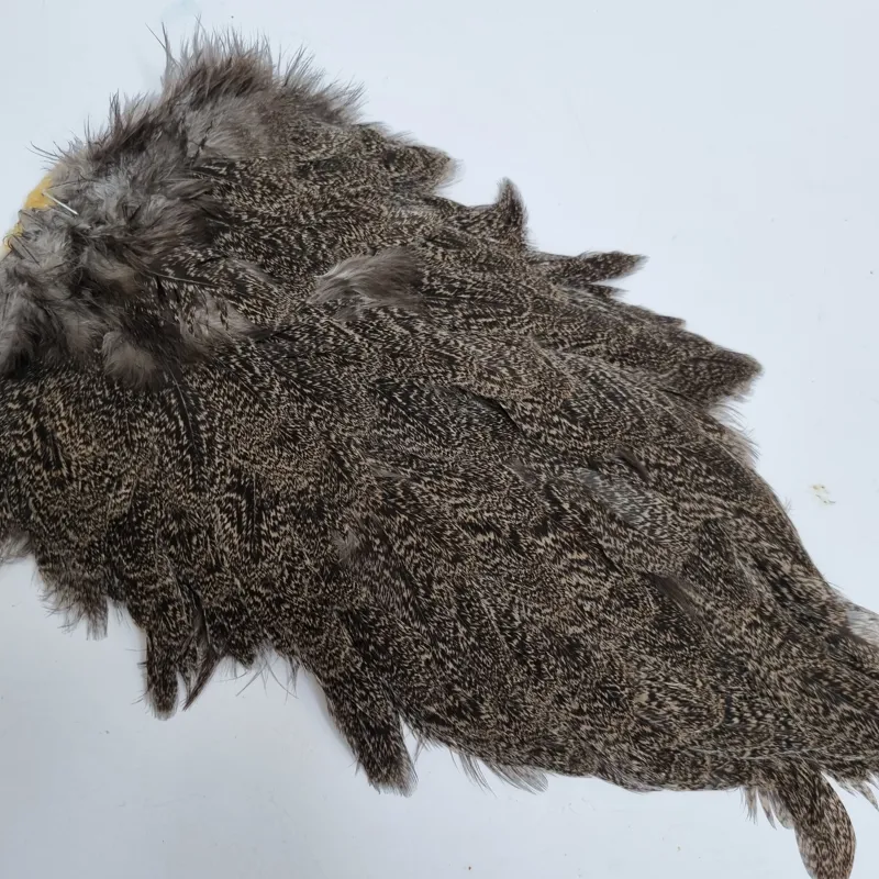 Whiting Coq de Leon Hen Saddle in Brown Speckled-3